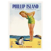 Retro Print - Phillip Island